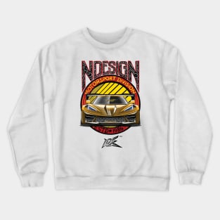 corvette stingray c8 yellow Crewneck Sweatshirt